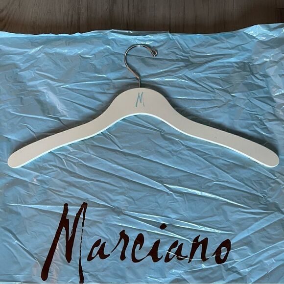 NWT vintage Marciano fur coat sz M in cream/ivory/white real fur - Picture 2 of 16